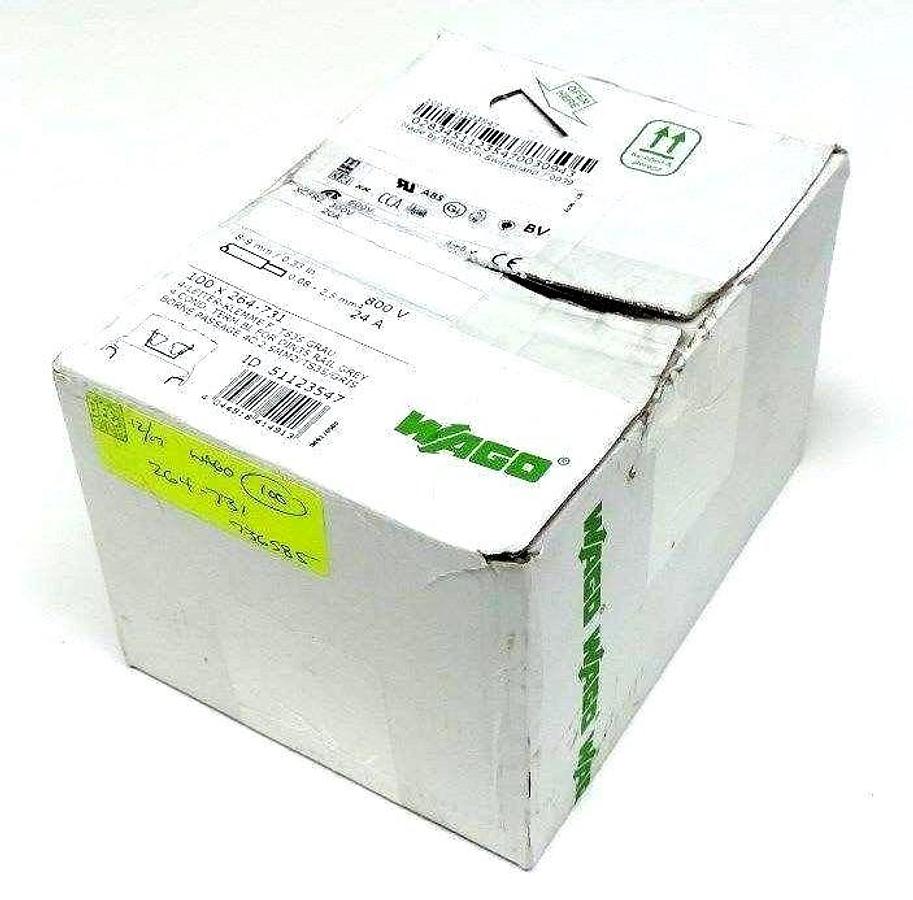 LOT OF 88 NEW PHOENIX CONTACT IEC-60947-7-1, TERMINAL BLOCKS GREY IEC6094771