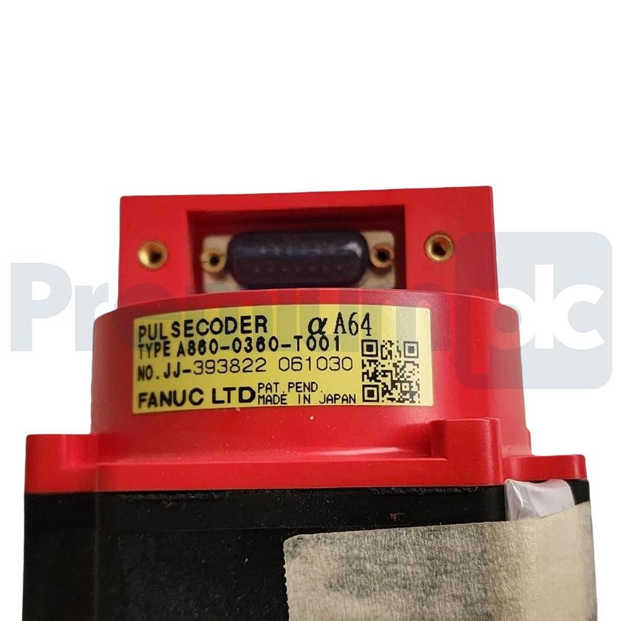 FANUC A06B-0373-B175 / A06B0373B175 a2/3000 AC SERVO MOTOR W/A860-0360-T001 NSMP