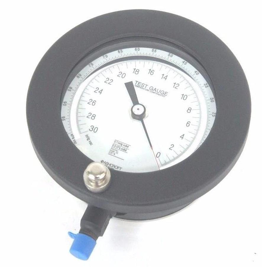 Used NIB ASHCROFT 45 1082AS 02L 4-1/2" TEST GAUGE 451082AS02L 1NA14382-017