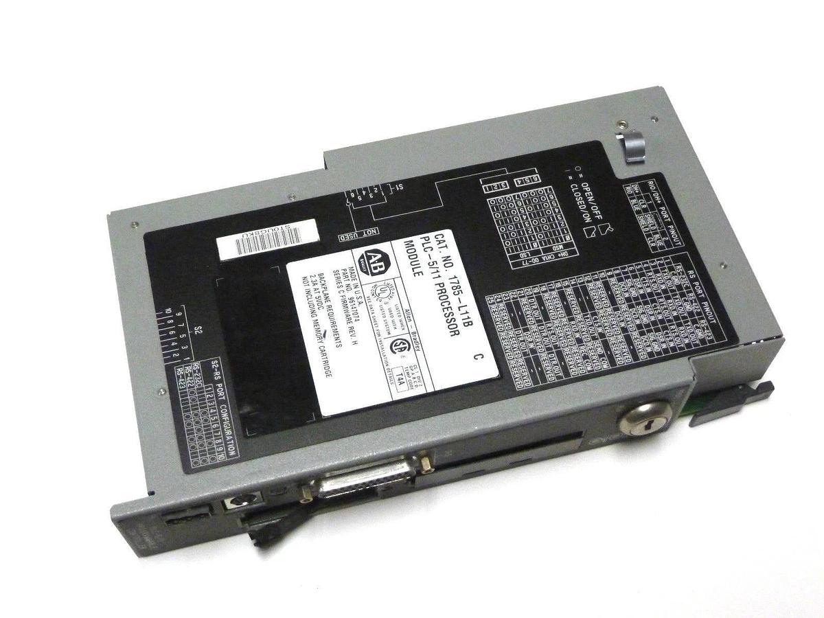 Used ALLEN BRADLEY 1785-L11B SER.C PLC-5/11 PROCESSOR 1785L11B
