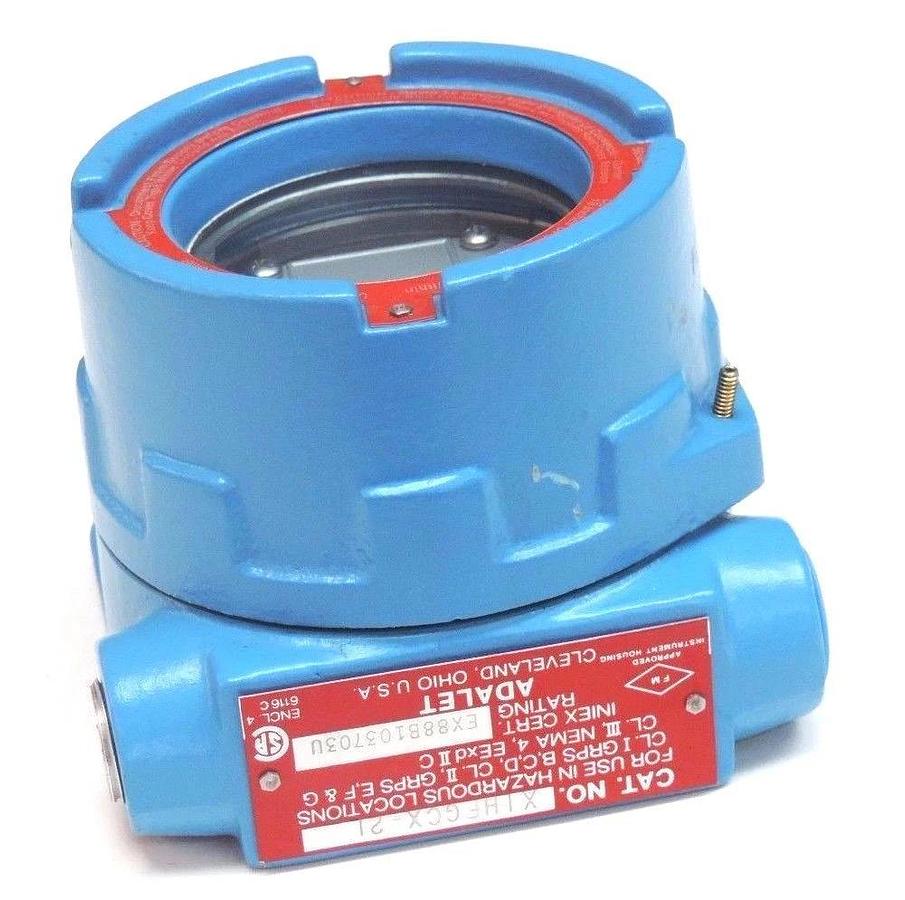 Used ADALET X1HFGCX-2L TRANSMITTER COMBUSTIBLE GAS MODEL X1HFGCX2L