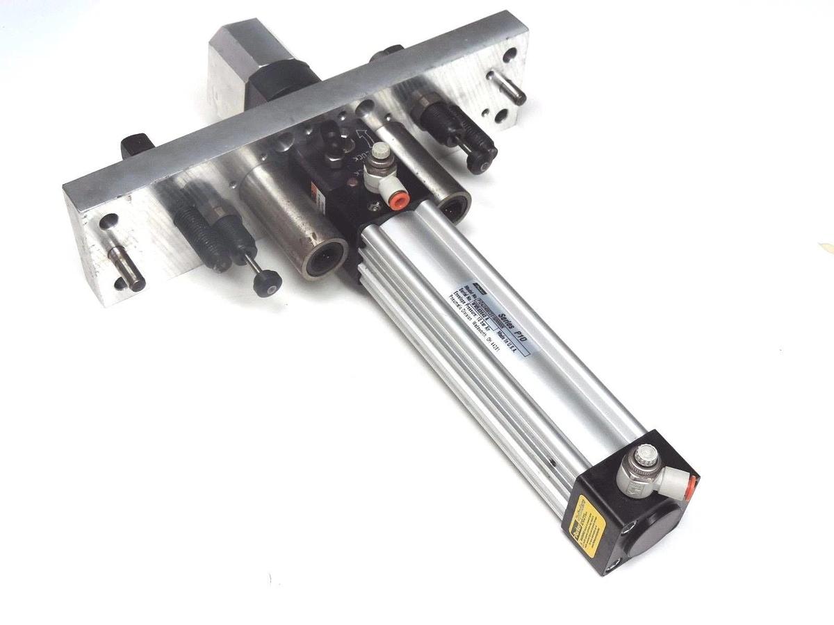 Used PARKER P1D4J040MCE0150NNNNN SER. P1D CYLINDER W/ MS-DET-174-A1 HEAD