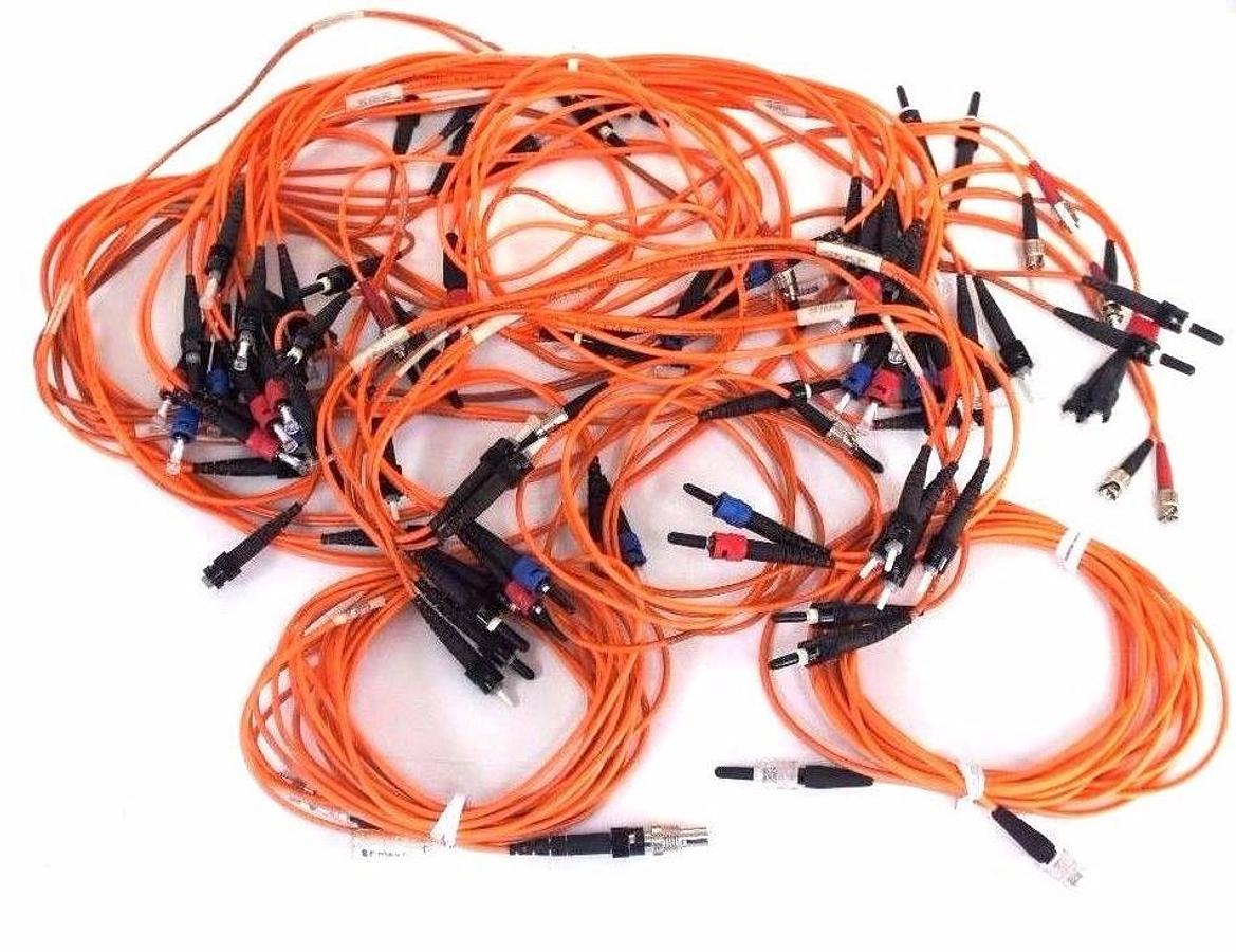 Used LOT OF MISCELLANEOUS CORNING OPTICAL CABLES