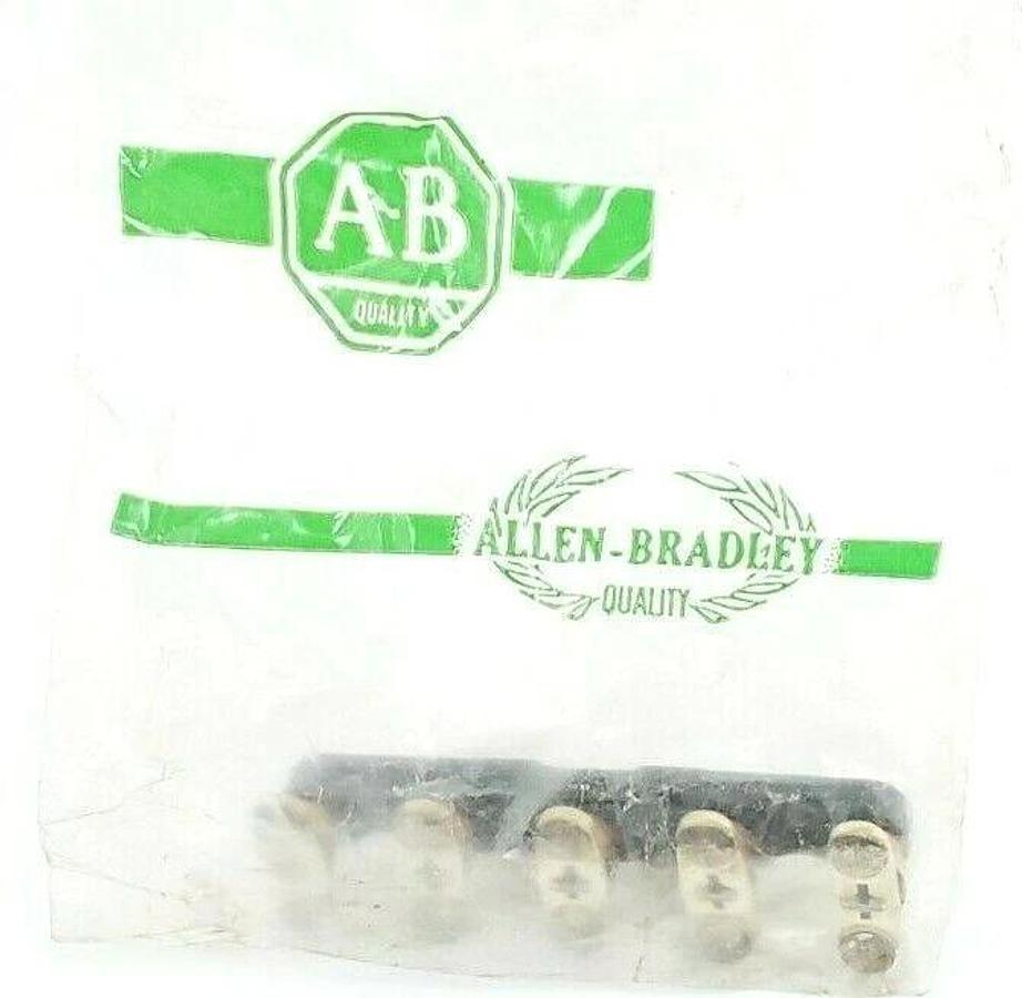 NEW ALLEN-BRADLEY X-40604 CROSS BAR CONTACT BLOCK ASSEMBLY, 5NO, 30A, X40604