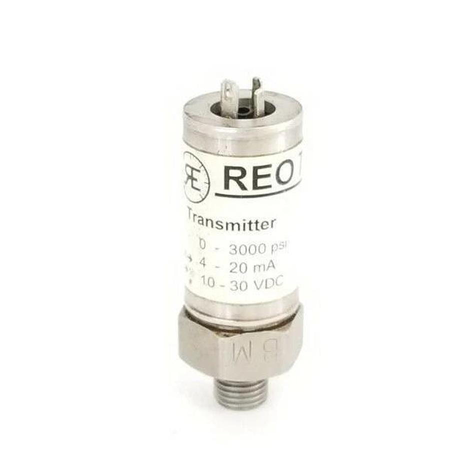 Used REO-TEMP TG1-P32-1A7B GENERAL PURPOSE TRANSMITTER 0-3000 PSI 4-20mA 10-30VDC