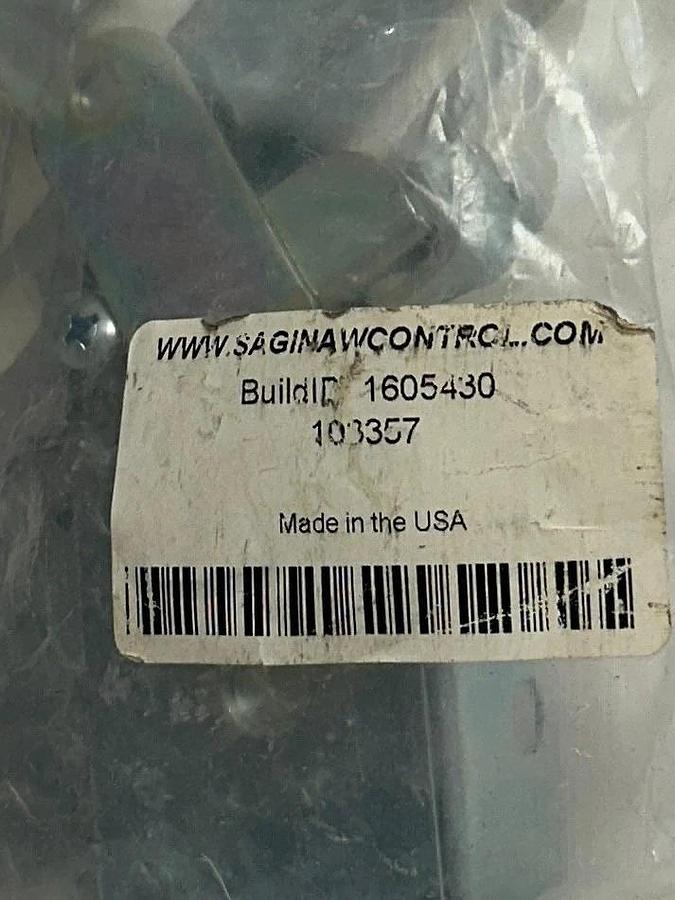Used SAGINAW CONTROLS SCE-MDV / 1605430 / 103357 / SCEMDV MECHANICAL DEFEATER NSFS