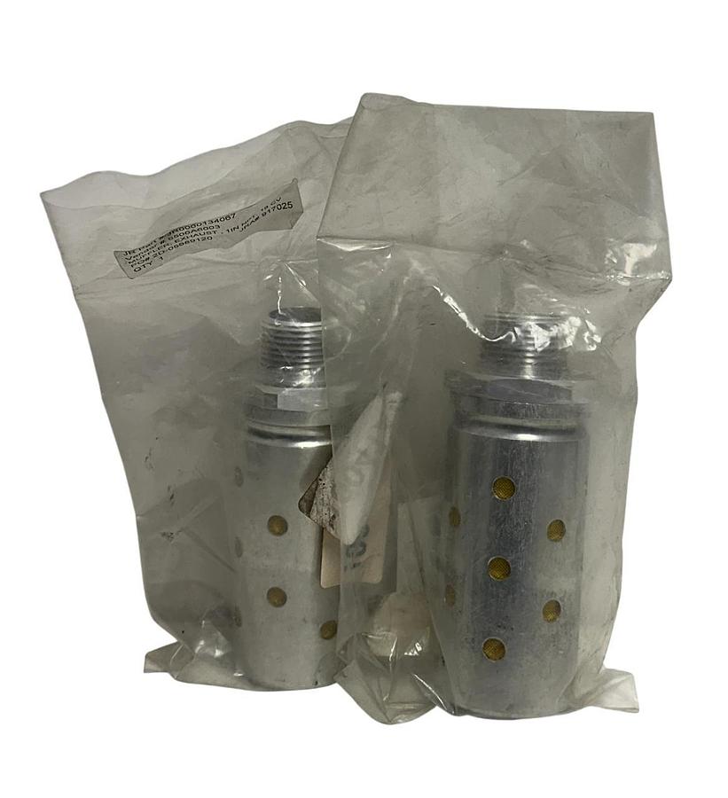 Used 2 ROSS 5500A6003 SILENCERS 1'' NPT MUFFLER EXHAUST OEM NSFS