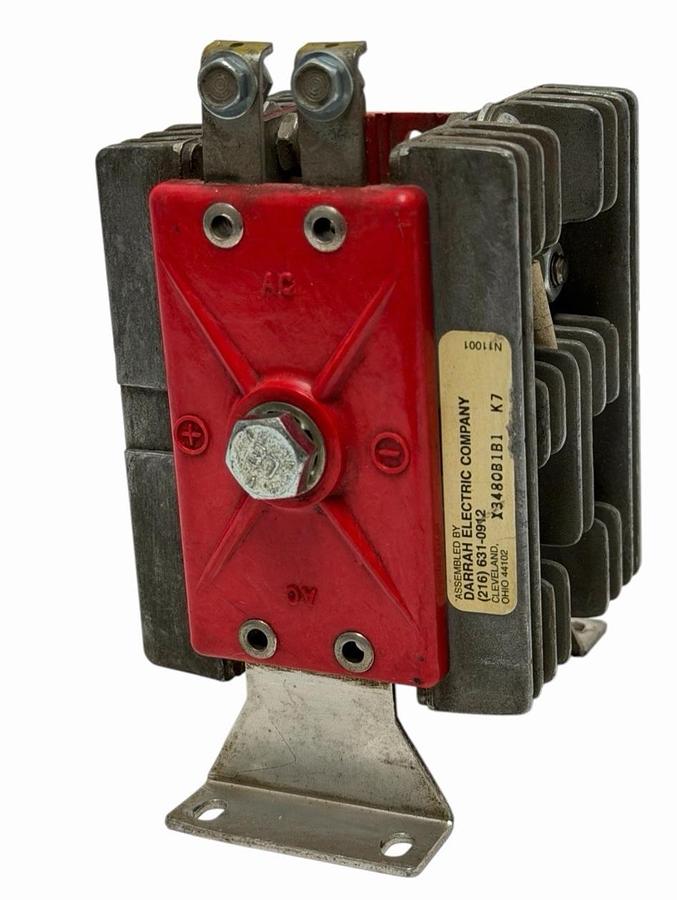 Used DARRAH ELECTRIC I3480B1B1 K7 RHEOSTAT