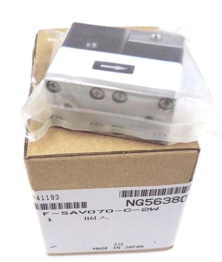 Used NIB KOGANEI F-SAV070-C-2W AIR OPERATED VALVE FSAV070C2W