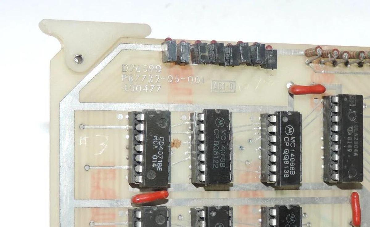 Used PROTRONIX D76590 BOARD P87722-05-001, 400477