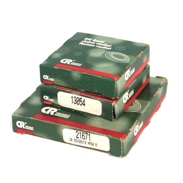 Used LOT OF 3 NIB CHICAGO RAWHIDE OIL SEALS 8821 , 13054 , 21671