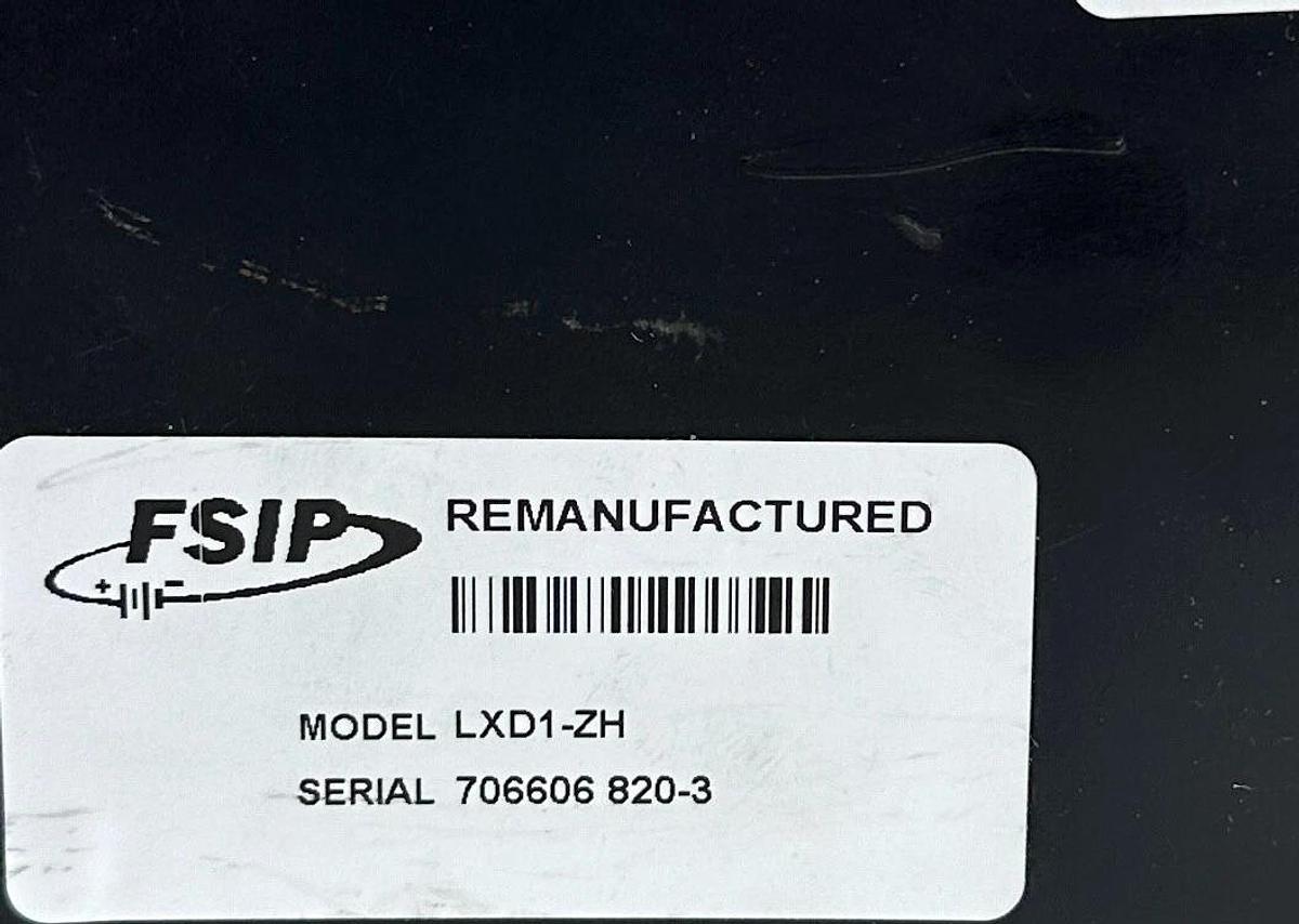 Refurbished REPAIRED GE LXD1-ZH / LXD1ZH EV100 VEHICLE CONTROL CARD IC3645LXCD1 ZH FSIP