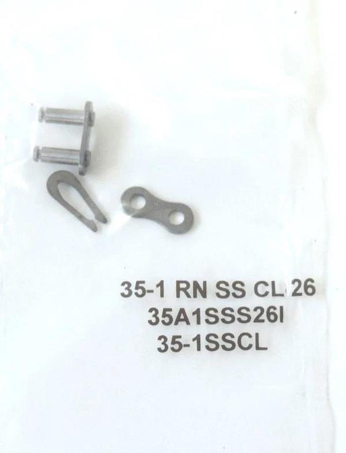 LOT OF 12 NEW GENERIC 35-1 RN SS CL 26 CHAIN LINKS 35A1SSS26I 35-1SSCL