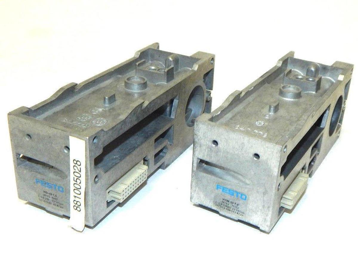 Used LOT OF 2, FESTO VIGI-03-7,0 MANIFOLD BLOCKS