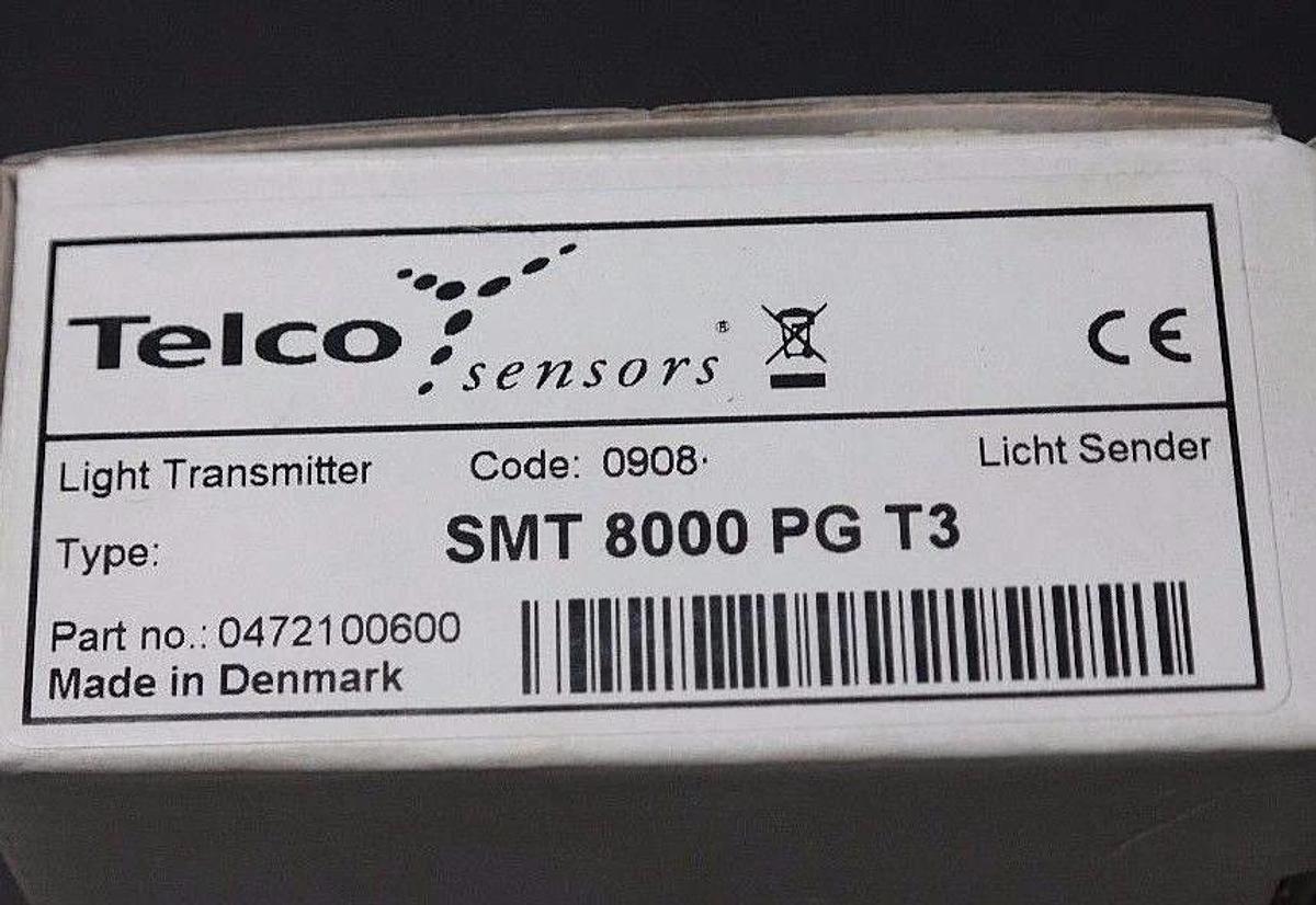 Used NIB TELCO SMT-8000-PG-T3 LIGHT TRANSMITTER SMT8000PGT3 PART NO. 0472100600