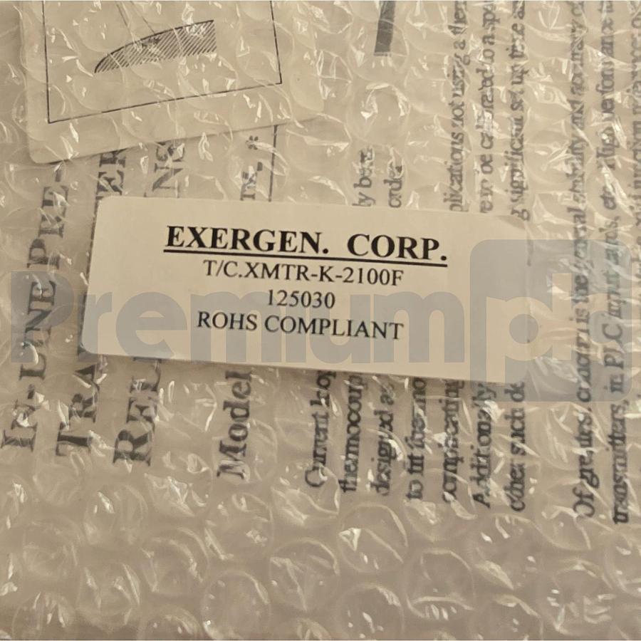 Exergen T/C.XMTR-K-2100F Infrared Thermocouple Transmitter 2100°F 125030 NSMP