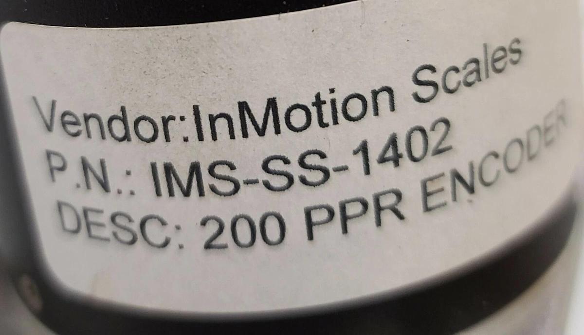 Used NEW ACCU-CODER 725 SHAFT ENCODER 725N-S-S-0200-Q-PU-1-F-1-SG/01.30-N-N S491