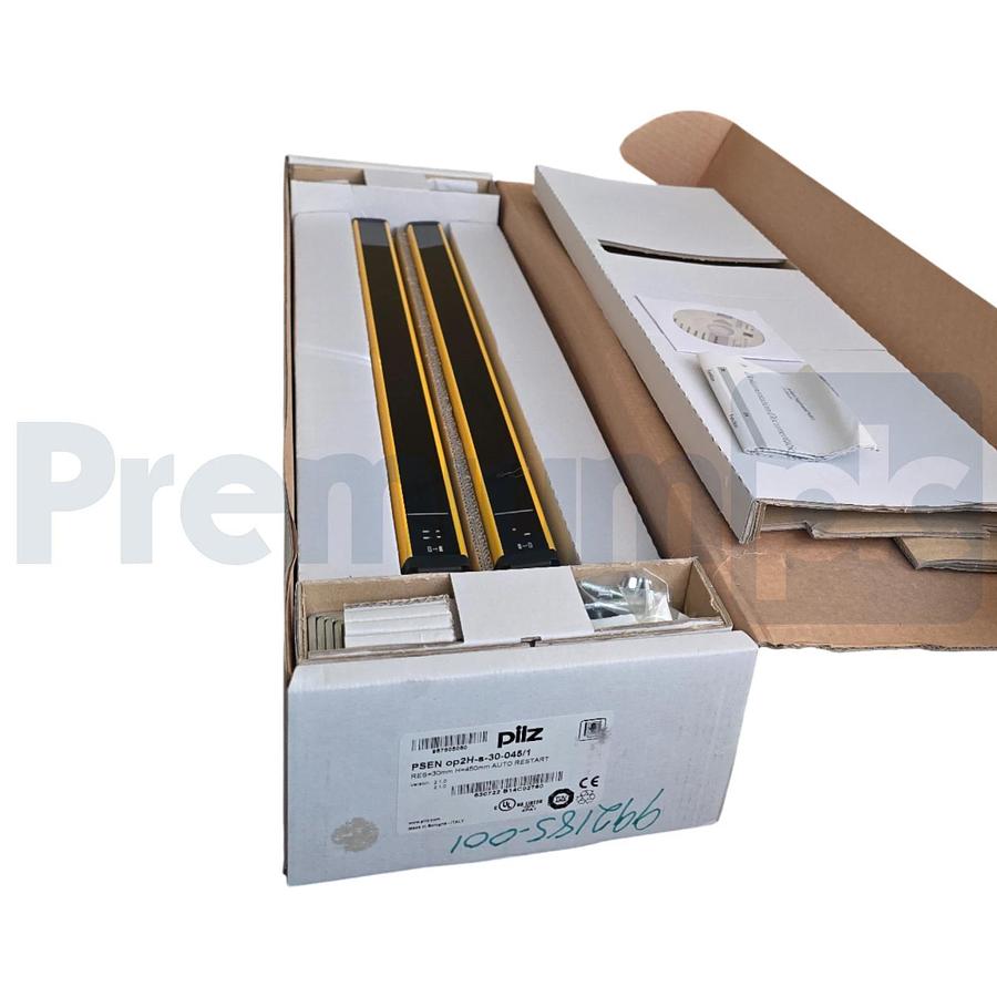 PILZ PSEN op2H-s-30-045/1 630722 RES=30mm H=450mm SAFETY LIGHT CURTAIN SET NSMP