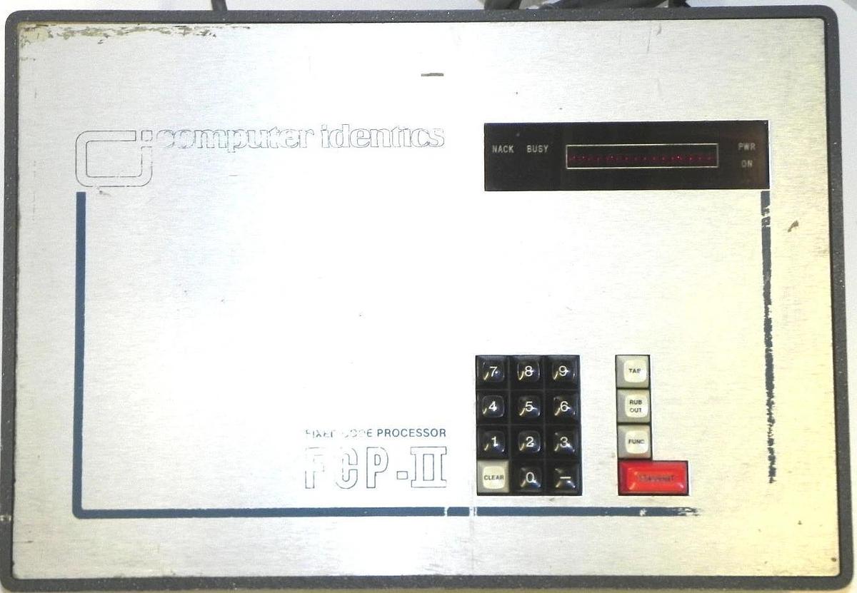 Used COMPUTER IDENTICS A1-66010-1 FIXED CODE PROCESSOR FCP-II