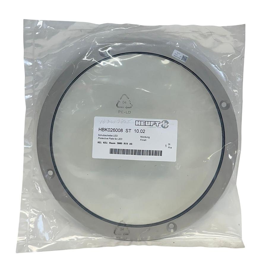 Used HEUFT HBK026008 ST 10.02 / HBK026008ST1002 PROTECTIVE PLATE FOR LED OEM NSFS