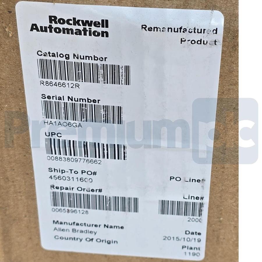 Used Allen Bradley Reliance Elec 86466-12R SCR Power Rectifier Stack R8646612R Reman.