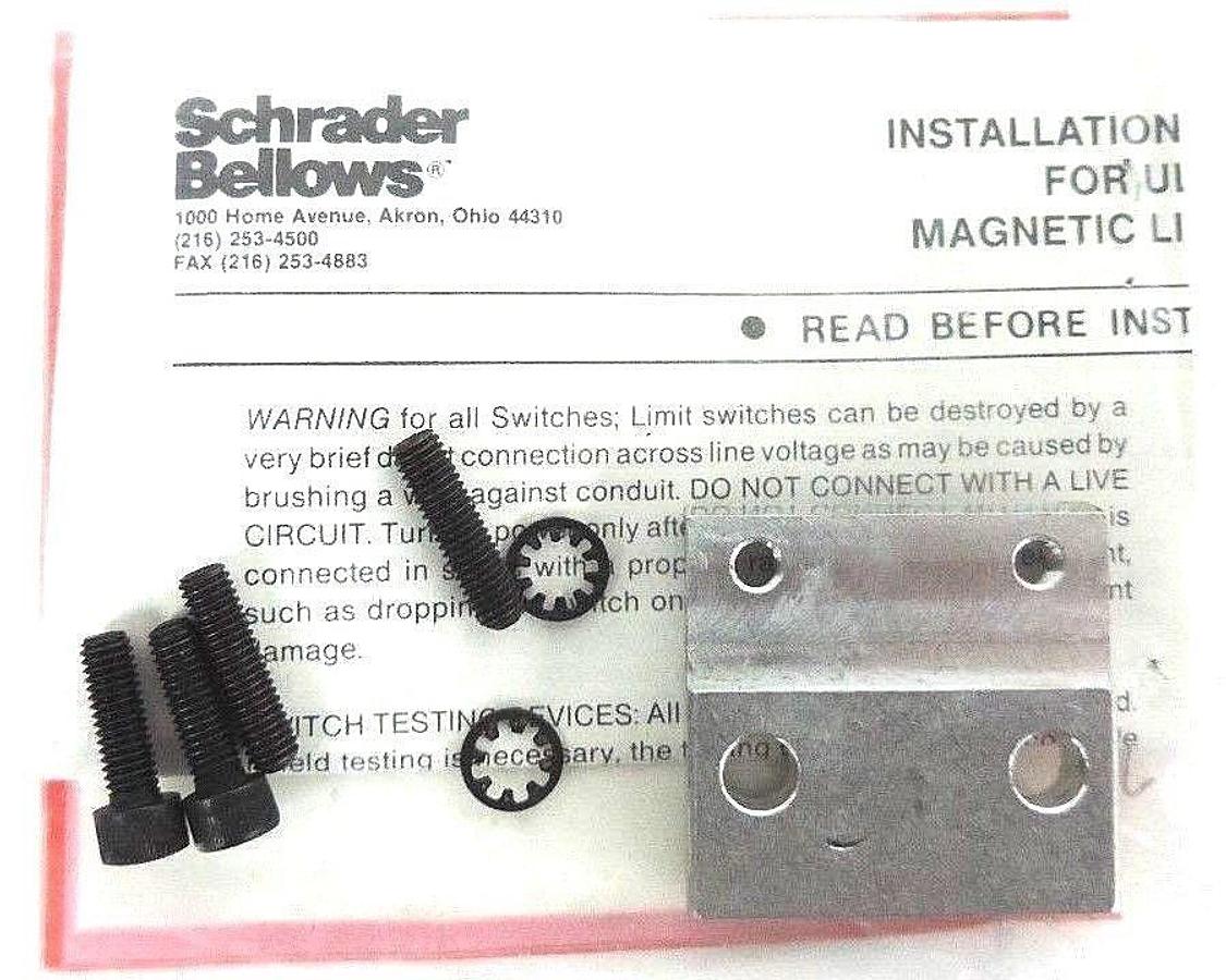 NIB SCHRADER BELLOWS 007124010 MAG SW ASSY RH NC, 712-4010