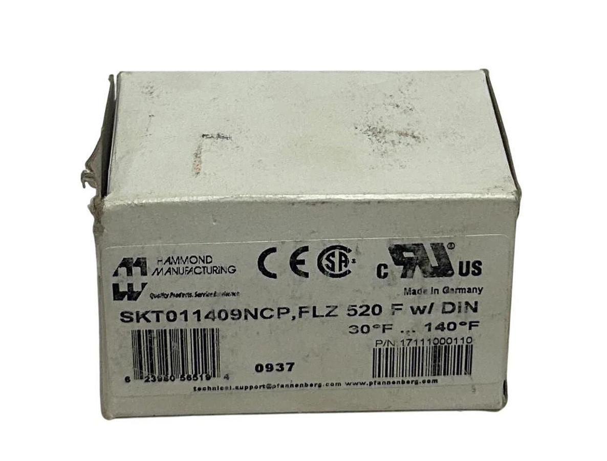 HAMMOND MANUFACTURING SKT011409NCP FLZ 520 F w/ DIN / 17111000110 TEMP OEM NSMP