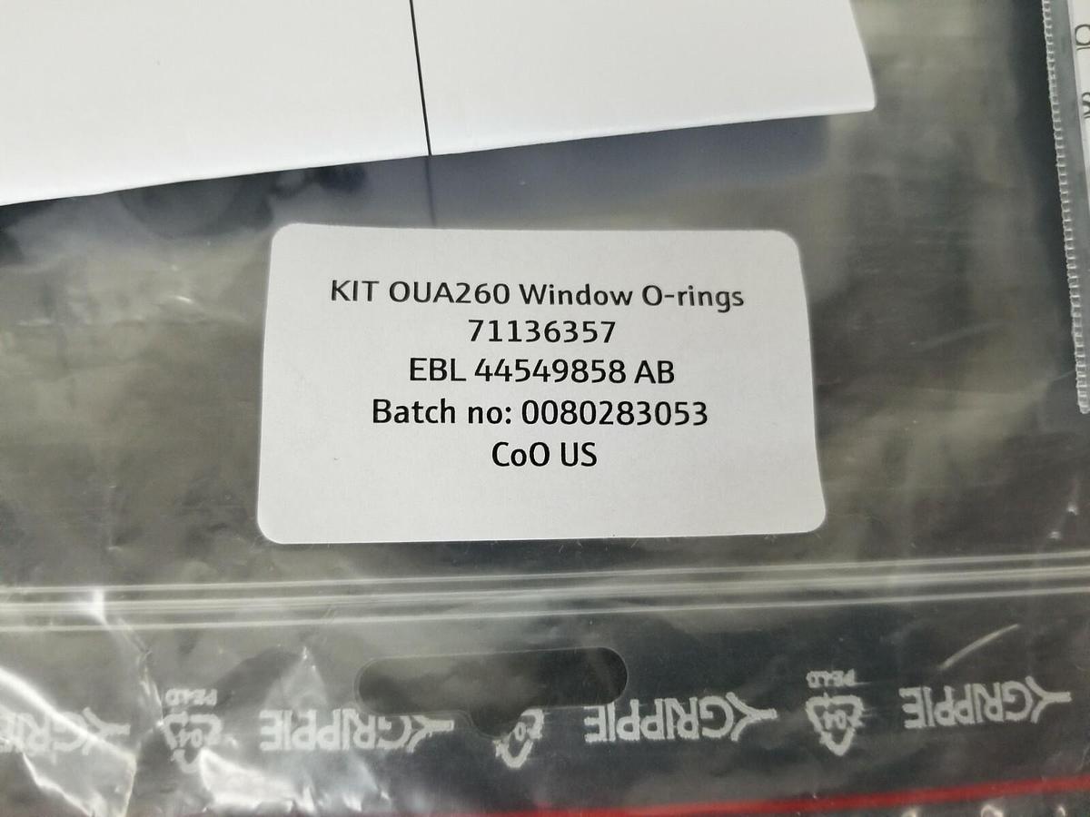Used NEW ENDRESS + HAUSER KIT OUA260 WINDOW O-RINGS EPDM (USP) 71136357