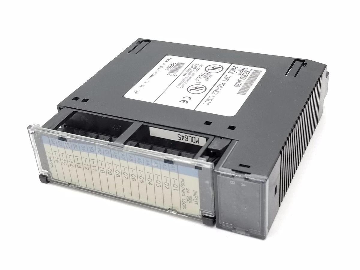 Used GE FANUC IC693MDL645D INPUT MODULE 24VDC 16PT POS/NEG LOGIC