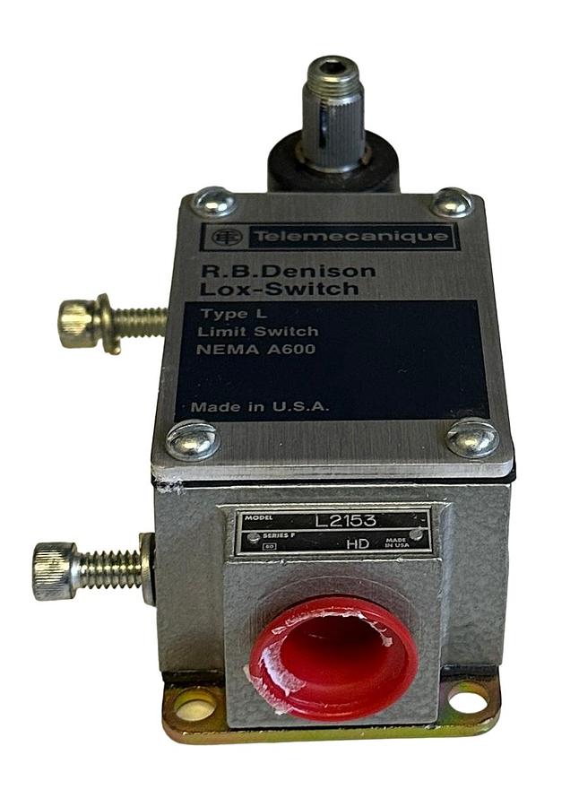 Used NEW TELEMECANIQUE L2153 SERIES F Type L LIMIT SWITCH R.B.Denison Lox-Switch HD