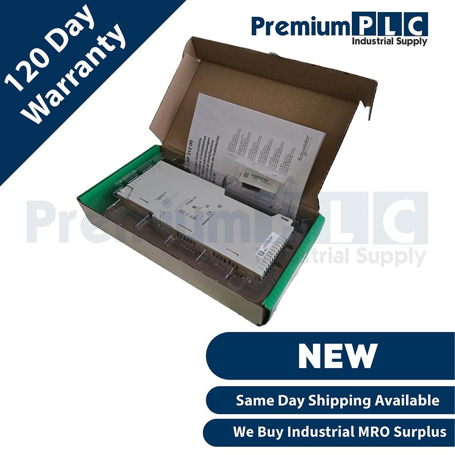 Used NEW SCHNEIDER ELECTRIC MODICON 140CRP31200 Quantum E/NET RIO HEAD 140-CRP-312-00