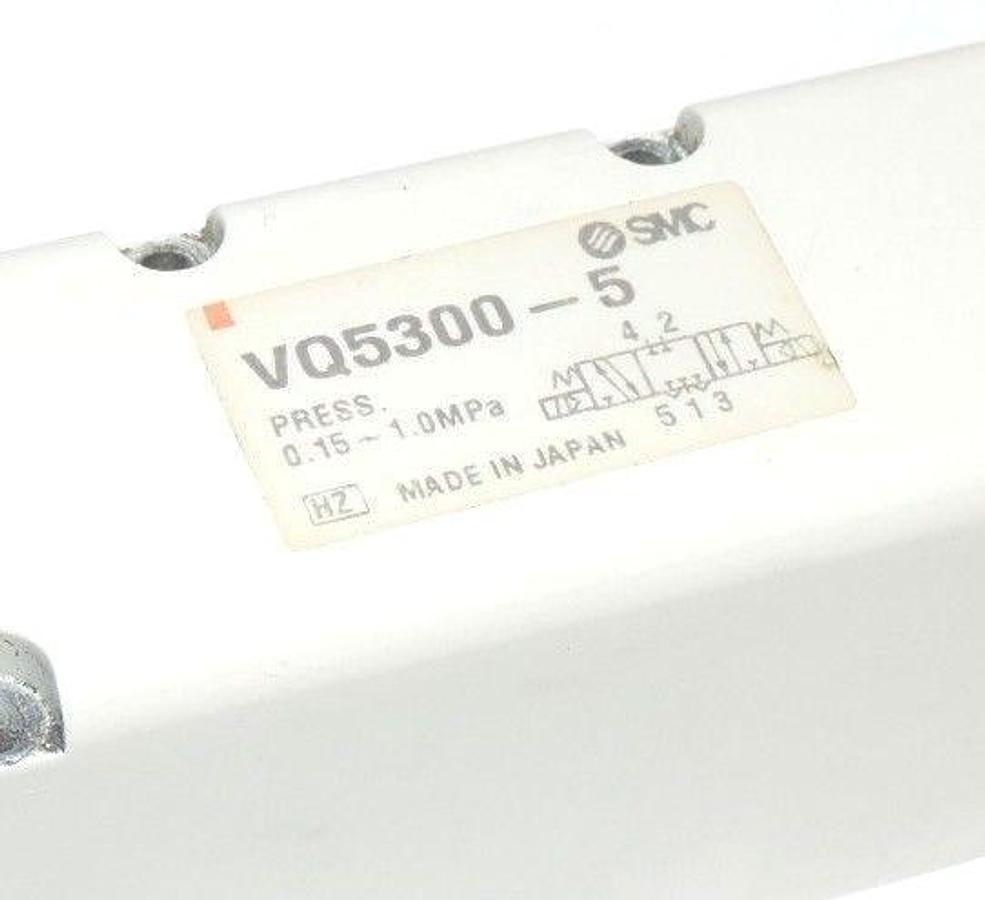 Used SMC VQ5300-5 VALVE COIL, 0.15-1.0 MPA, VQ53005