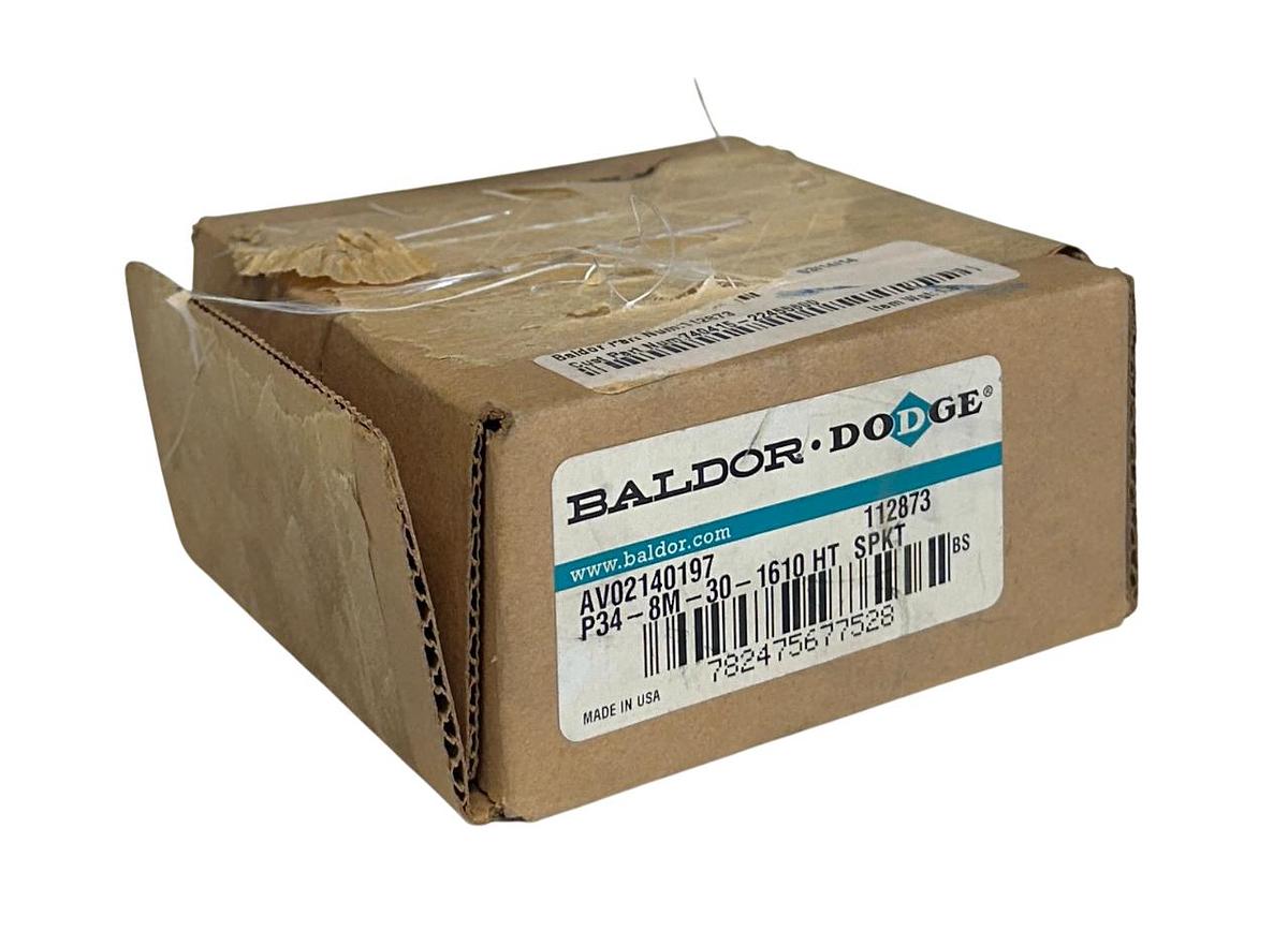 Used BALDOR DODGE P34-8M-30-1610 HT SPKT / 112873 HIGH-TORQUE SPROCKET TAPER NSMP