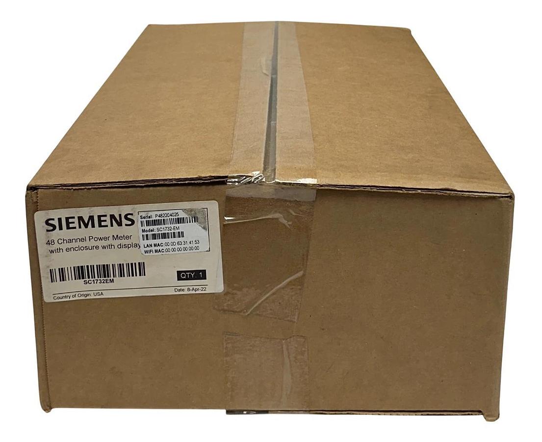 SIEMENS SC1732-EM / MD-48HD NETWORKED METERING SYSTEM 48-CHNL POWER METER NSMP