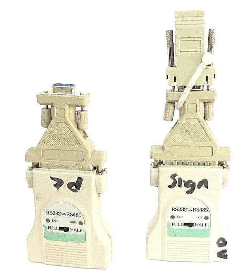 Used LOT OF 2 MCV-850S ADAPTER RS232 TO RS485 CONVERTER