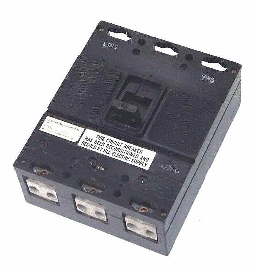 Used SIEMENS ITE JL3-B400 CIRCUIT BREAKER 400AMP 3POLE 600VAC