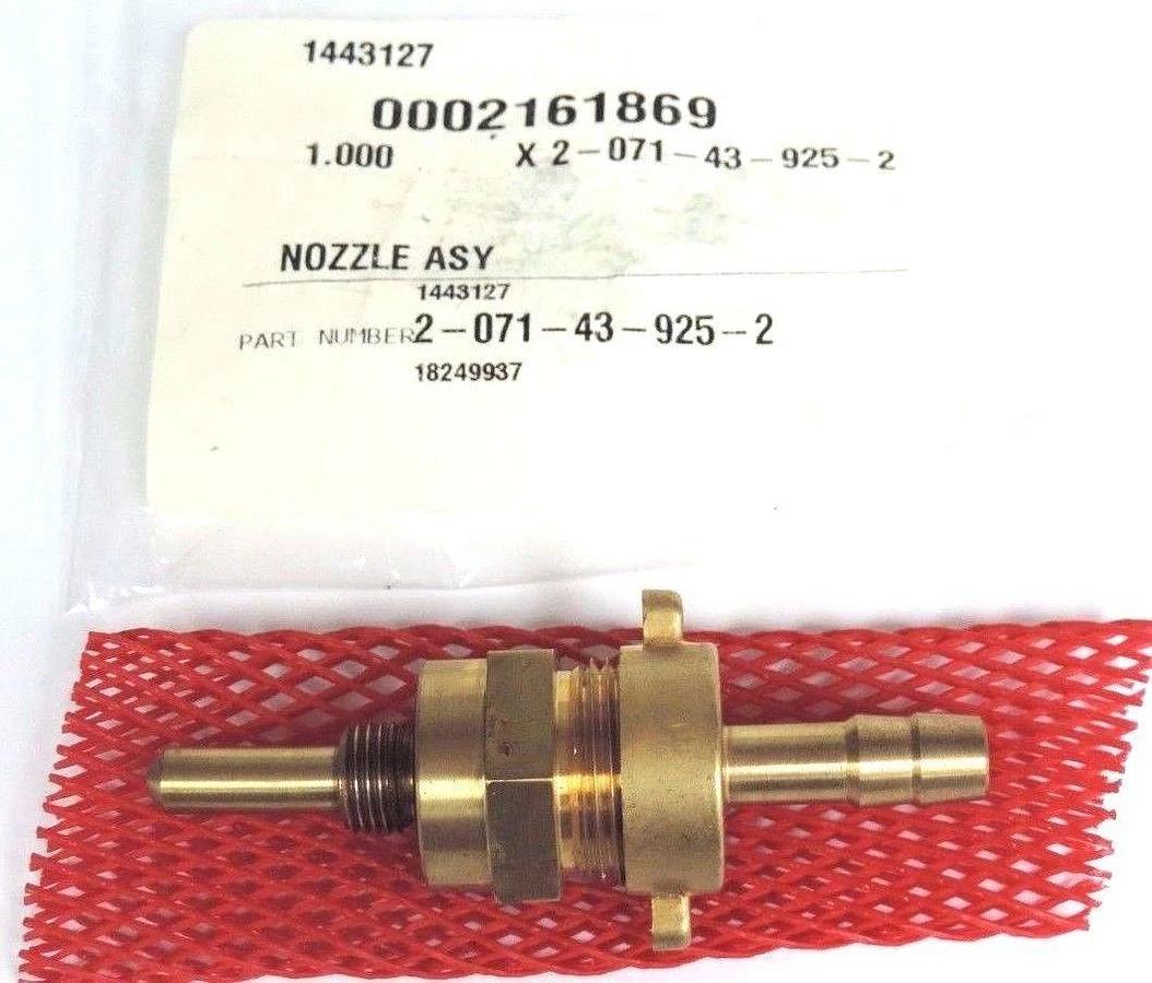 Used NEW KRONES 2-071-43-925-2 NOZZLE ASSEMBLY 2071439252 1443127 18249937