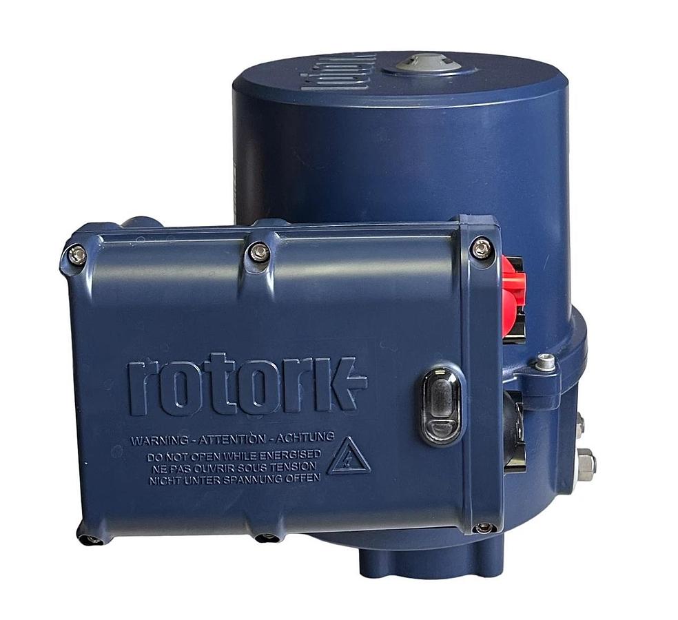 Used ROTORK ROMpak 6 ELECTRIC VALVE ACTUATOR SIZE 6 120V 1-PHASE 60Hz 105W 650Nm NSMP