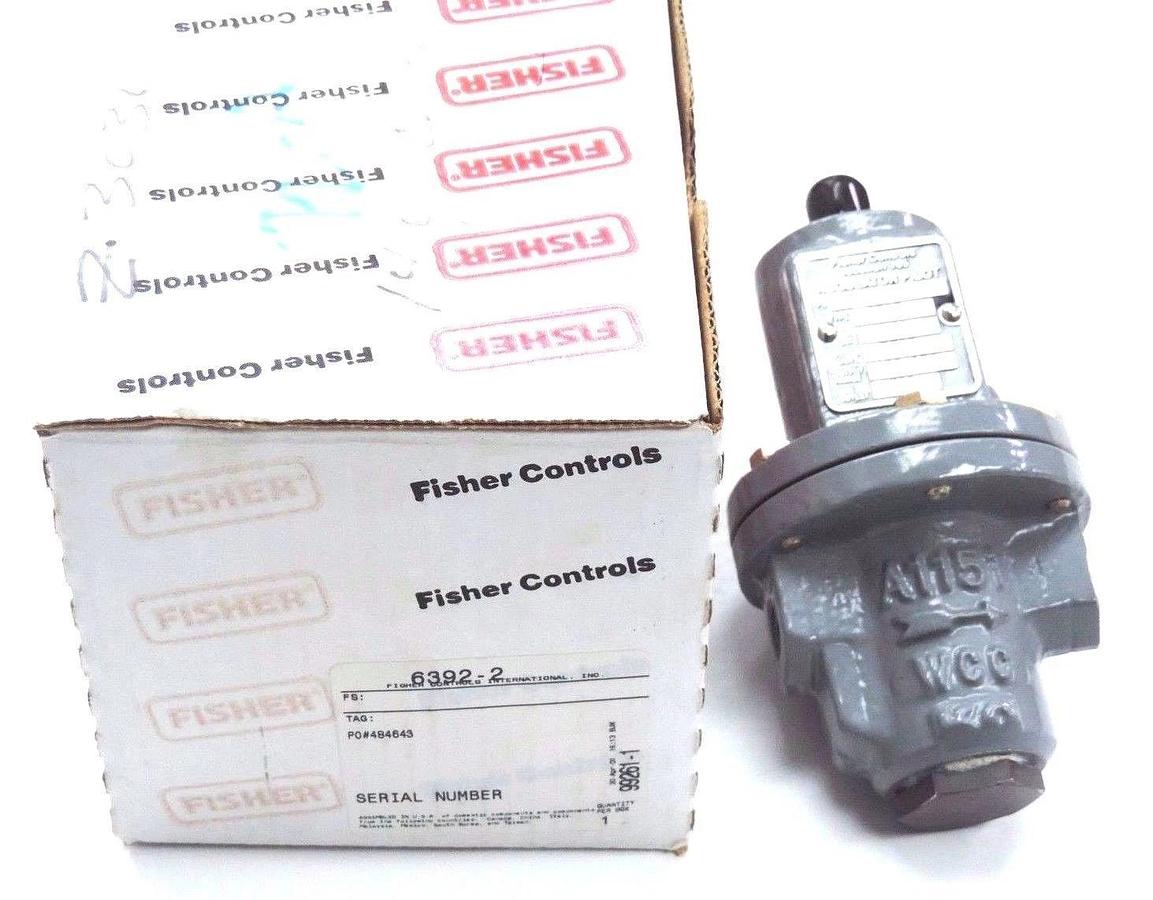 NIB FISHER CONTROLS 6392-2 CONTROL VALVE PSIG, 20-150 OUTPUT RANGE 6392.2 63922
