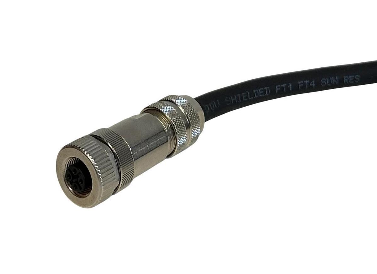 TURCK 101551188 / C18X90TPT-1/1 EXTREMELIFE 60 CORDSET FIELDBUS 600V 4-PIN NSNP