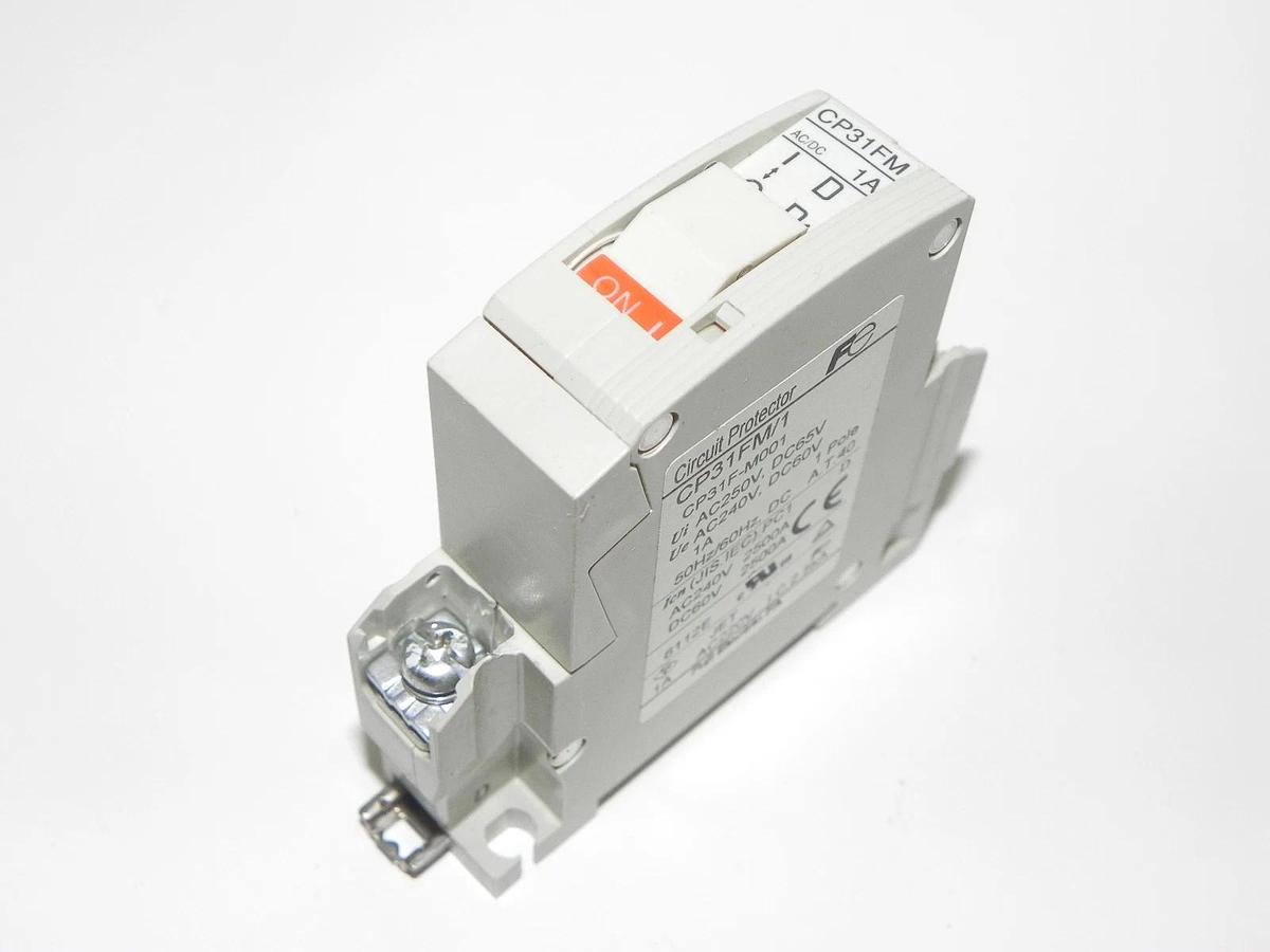 Used FUJI CP31FM/1 CIRCUIT PROTECTOR CP31FM 1 AMP BREAKER