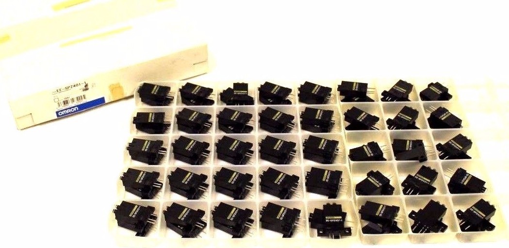 Used BOX OF 80 NEW OMRON EE-SPZ401-1 PHOTO MICROSENSOR 5-24VDC 20MM EESPZ4011