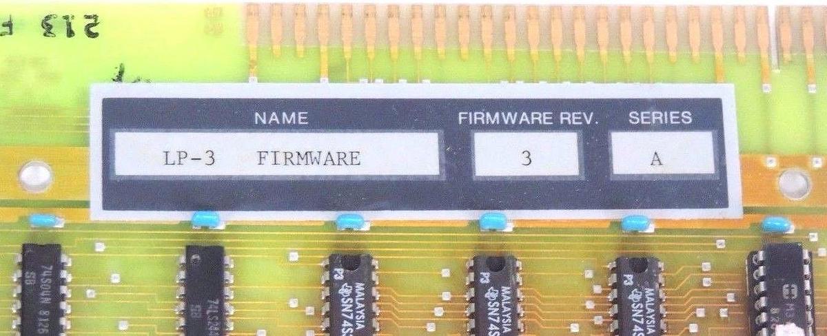 Used ALLEN BRADLEY 1772-LG PROCESSOR CONTROL MODULE SER. A, F/W REV. 3, 1772LG, LP-3