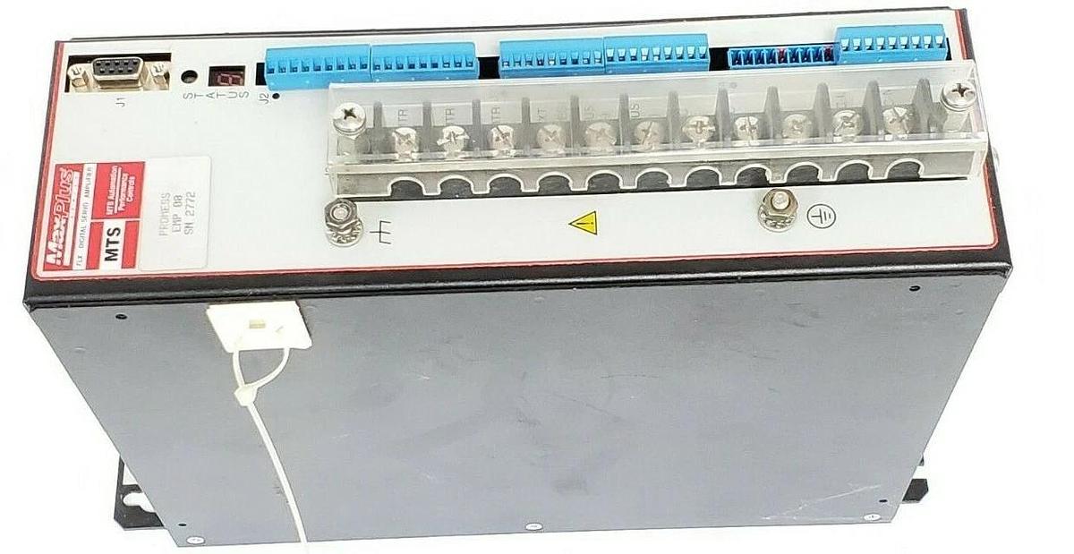 Used MTS 01P4026 MP-FLX-230/X06A MAX PLUS FLX DIGITAL SERVO AMPLIFIER PROMESS EMP 08