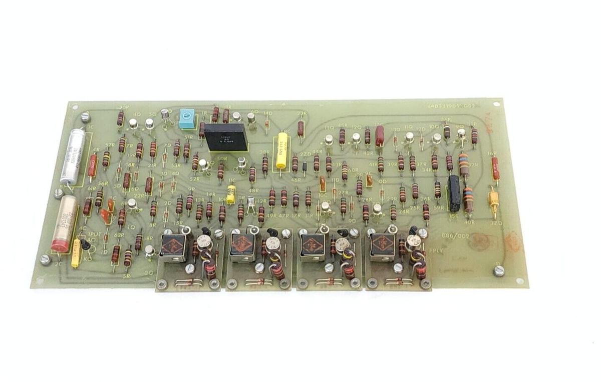 Used GENERAL ELECTRIC 44D331909-G02 CIRCUIT BOARD 44D331909G02