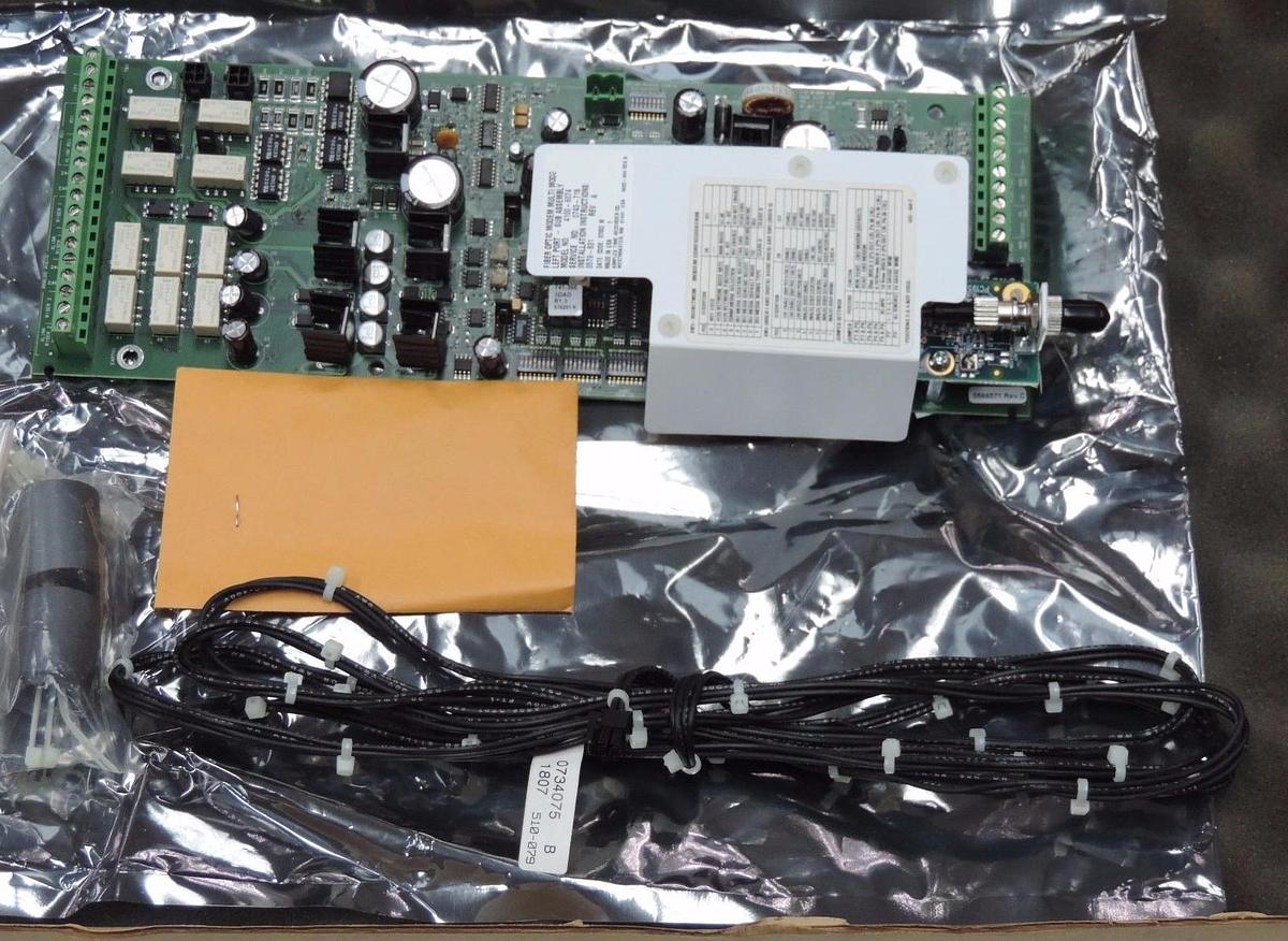 Used NIB SIMPLEX 4100-6074 FIBER OPTIC MODEM MULTI MODE LEFT PORT - SUB ASSEMBLY