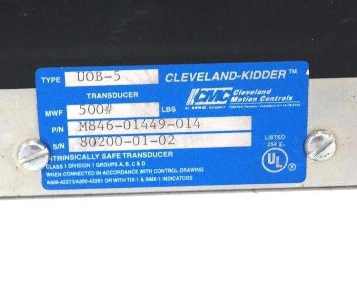 NEW CLEVELAND-KIDDER P/N M846-01449-014 TYPE UOB-5 TRANSDUCER M84601449014