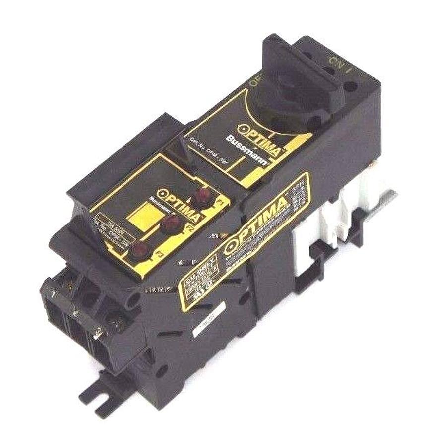 Used BUSSMANN OPM-SW OPTIMA OVERCURRENT PROTECTION MODULE OPMSW
