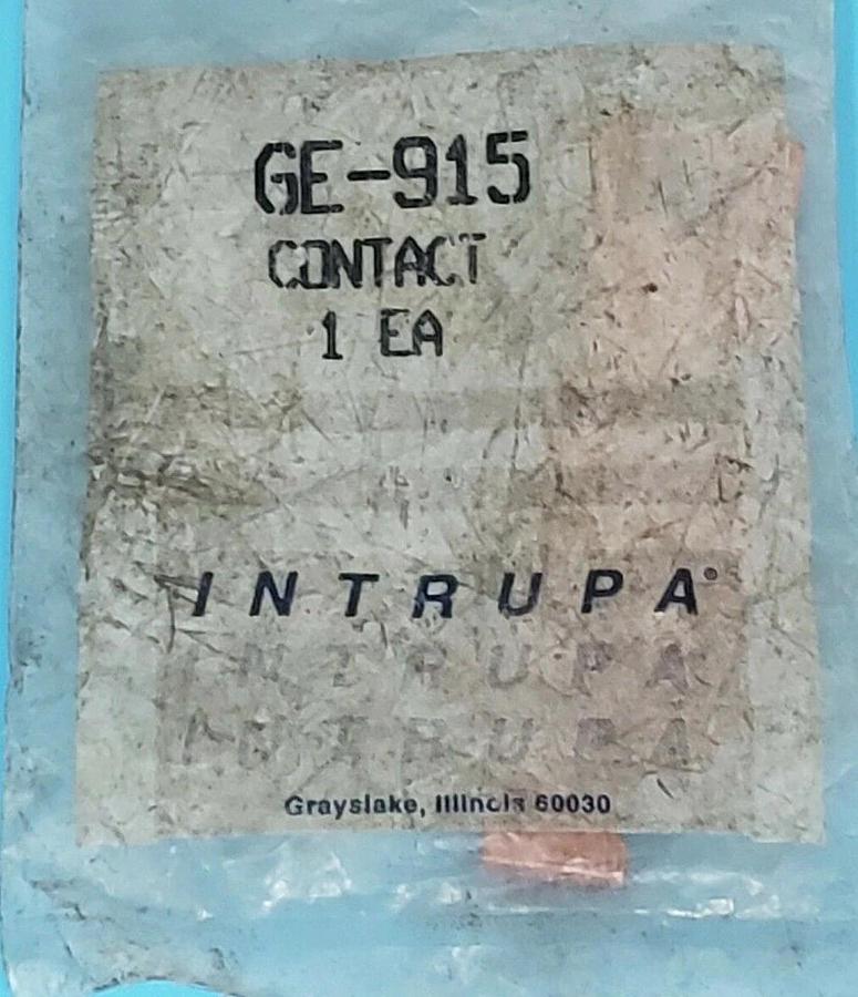 Used NEW INTRUPA GE-915 CONTACT GE105