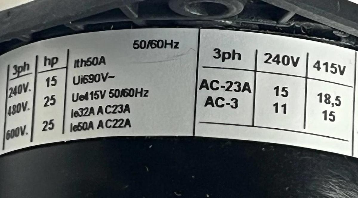 Electroswitch KW40-909A1-2 | KW40 Cam-Action Rotary Switch | 40A 600VAC | NSMP